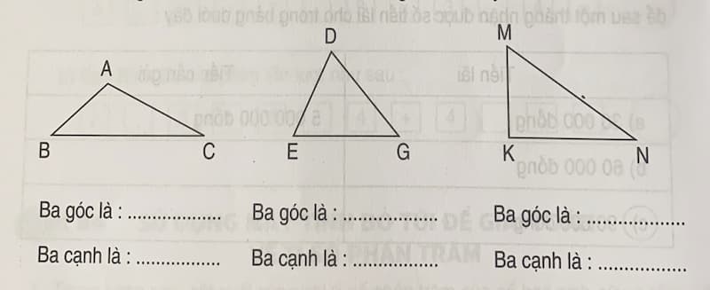 Bí quyết học tốt toán lớp 5 hình tam giác